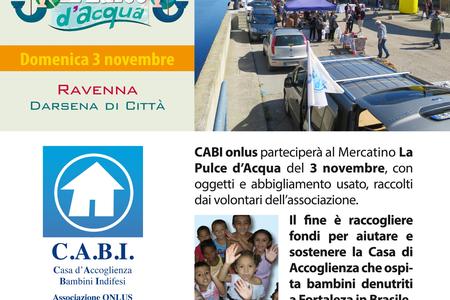 CABI alla PULCE D'ACQUA in DARSENA a Ravenna